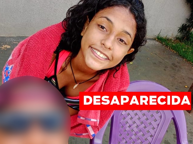 Família busca informações sobre menina de 12 anos desaparecida
