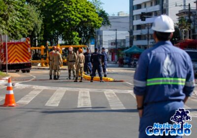 MSGÁS realiza simulado de emergência com gás natural em Três Lagoas nesta quinta-feira