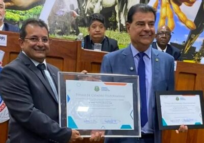 Senador Nelsinho Trad recebe título de Cidadão Itaporanense por atuação em favor do município