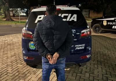 Homem é preso após invadir residência e descumprir medida protetiva em Ribas