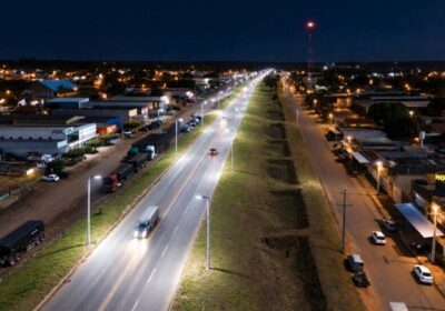Ribas terá iluminação solar em trecho urbano da BR-262; lançamento será nesta quinta dia 10