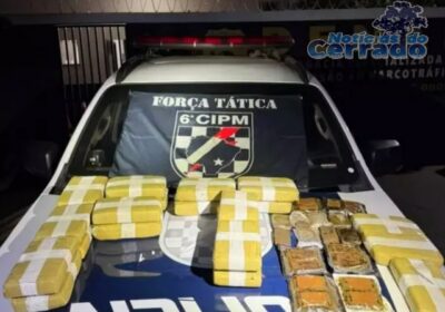 Mulher é presa com 24,2 kg de drogas em ônibus que seguia para Ribas